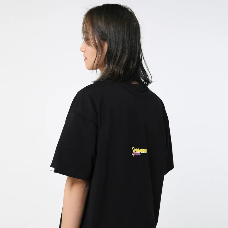 

2021 New Summer Tshirts Men Women Hip Hop Short Sleeve Funny Dance Printed Cotton Streetwear Tops Tee T Shirts