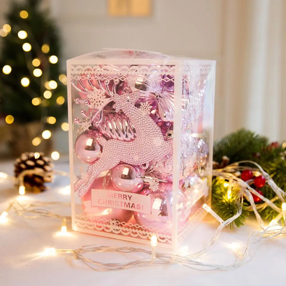 Горячая Распродажа фестиваль елка шары Decora устойчивый к тряске шар висячие