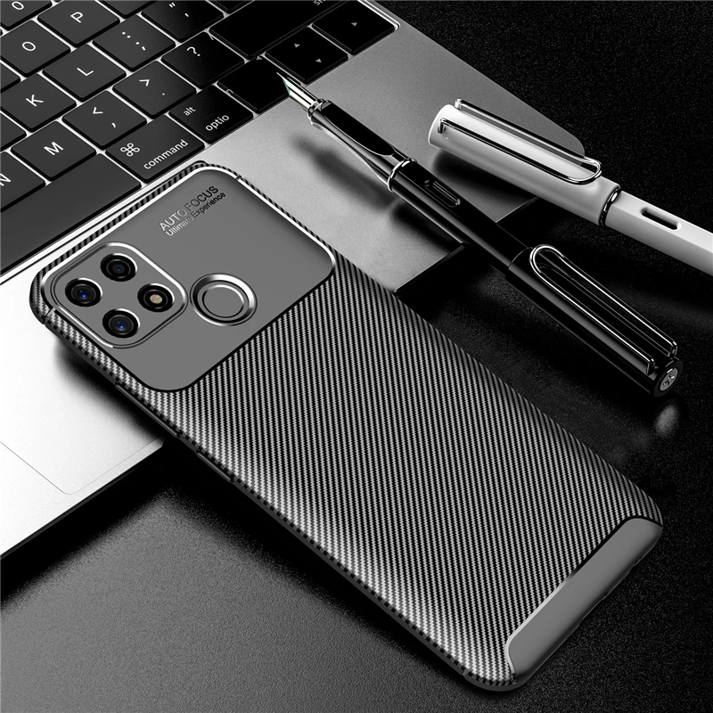 For Cover OPPO A15 Case For OPPO A15 Capas Shockproof Soft TPU Phone Cover For OPPO Reno 4 4Z C15 V5 A52 A72 A53 A91 A15 Fundas