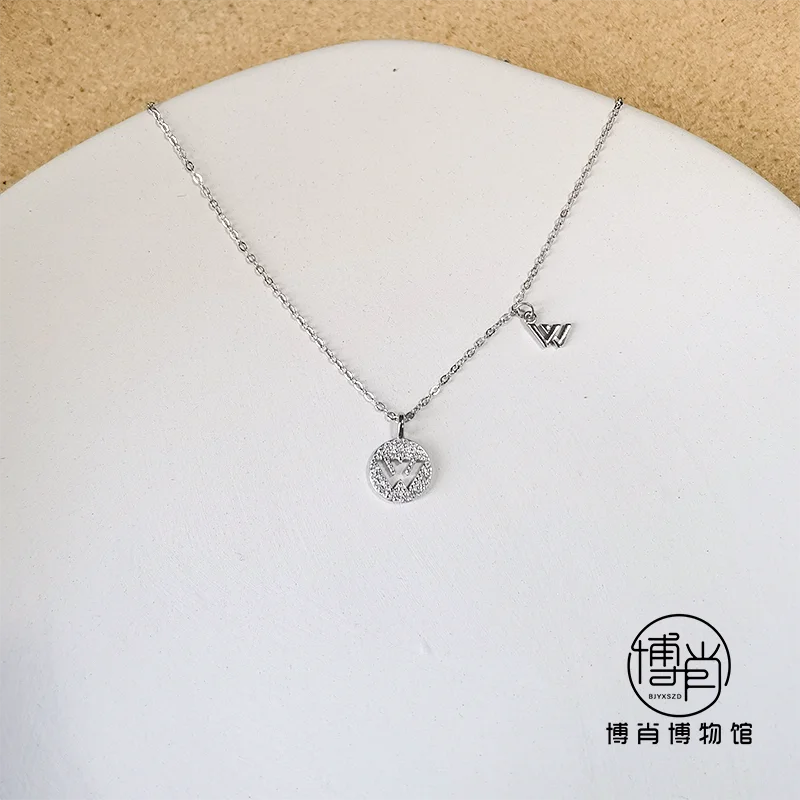 

Anime The Untamed Wang Yibo Xiao Zhan S925 Sterling Silver Clavicle Chain Necklace Anklet Jewelry Bracelet Pendant Cosplay Gift