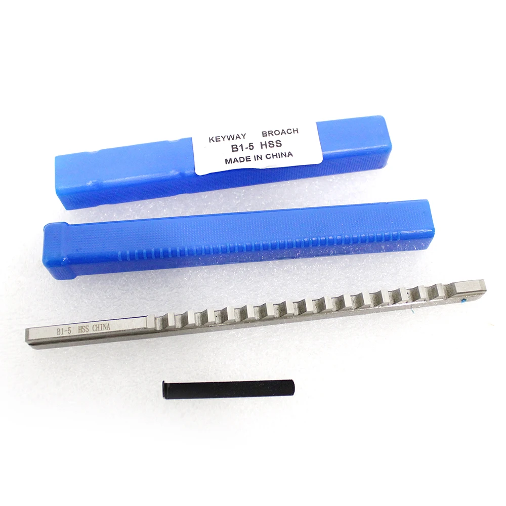 

Push-Type Keyway Broach 5mm B1 Metric Size Broaches Broaching Tools for CNC Router Tool for CNC Router Metalworking