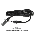 Зарядное устройство постоянного тока 1,5 м 4,0x1,35 мм для Asus UX21A UX32A UX31A UX32V, адаптер для ноутбука, зарядное устройство 4,0*1,35, шнур постоянного тока