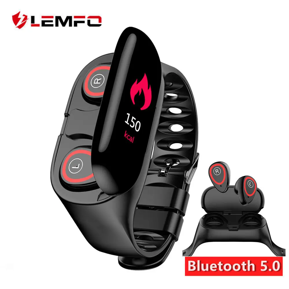 LEMFO M1 Смарт-часы для женщин и мужчин с Bluetooth наушниками, монитор кровяного давления, спортивные Смарт-часы, Android IOS
