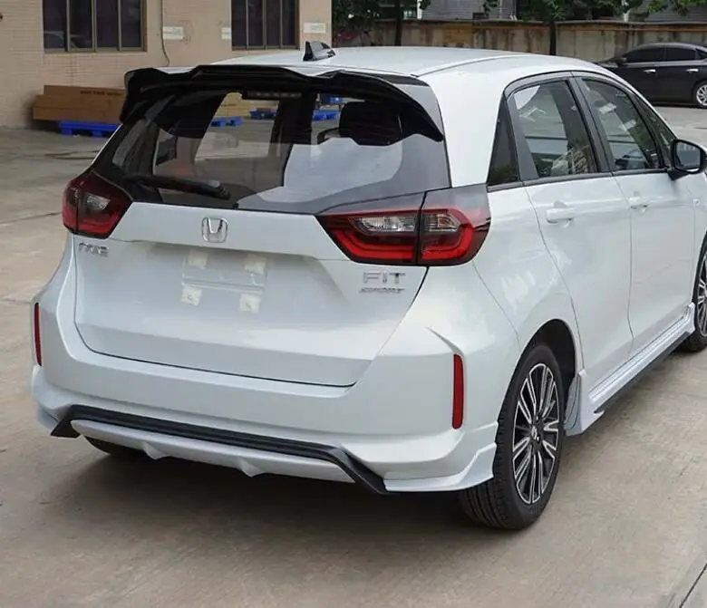 Спойлер для Fit 2021-2022 Honda Jazz DFK спойлер из АБС-пластика цветной задний крыла
