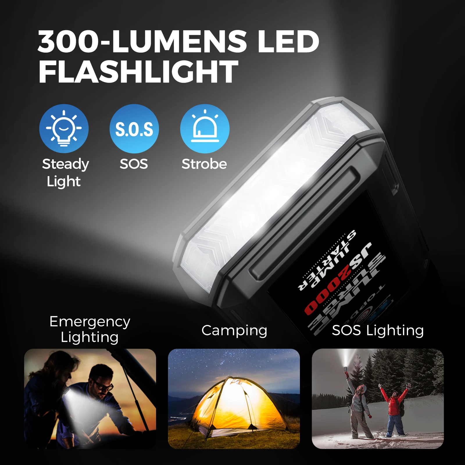 $69.91 Topdon JS2000/JS1200 Car Jump Starter Starting Device Battery Power Bank 2000A/1200A Jumpstarter Auto Buster Emergency Booster