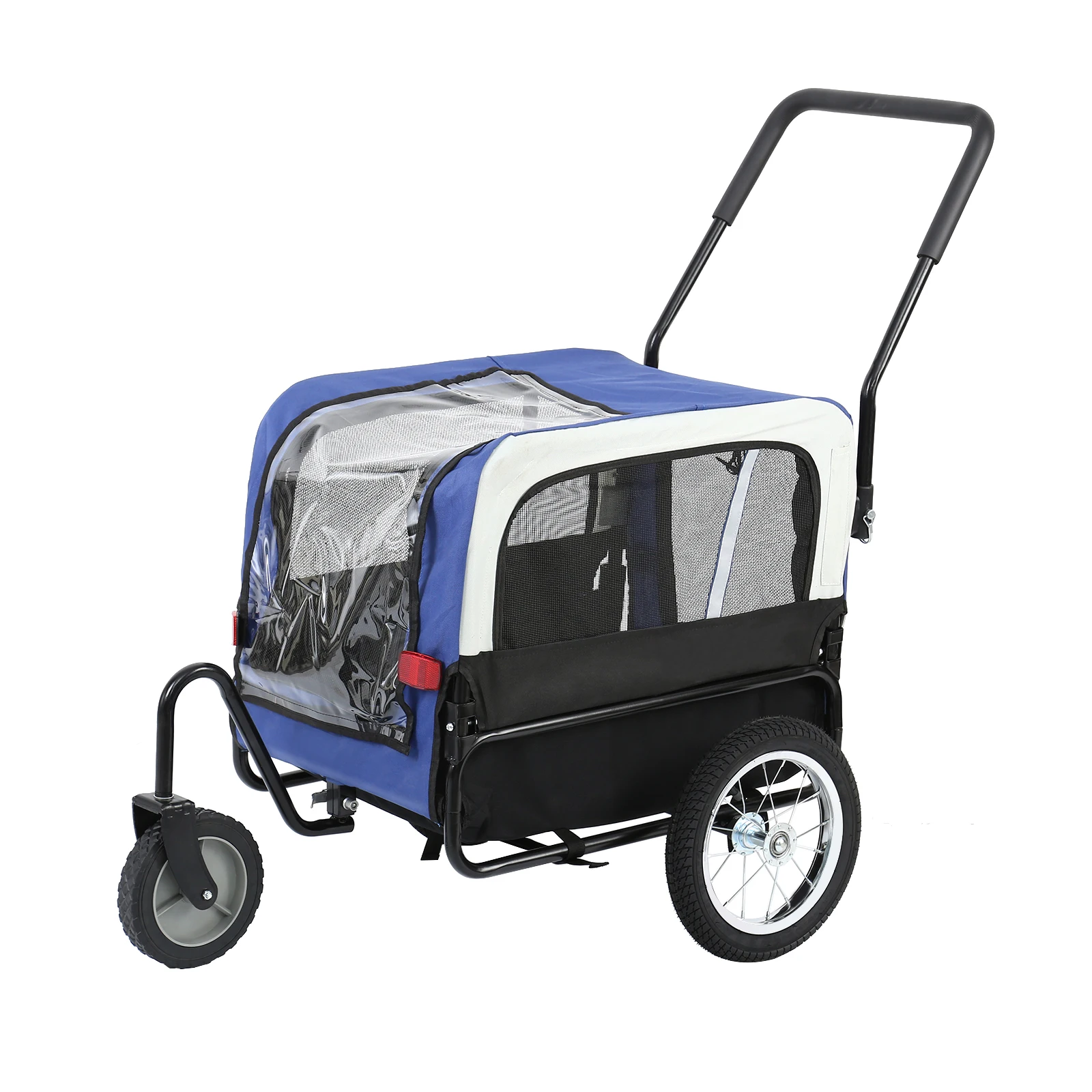 Новая складная тележка для домашних животных велосипедный трейлер перевозка