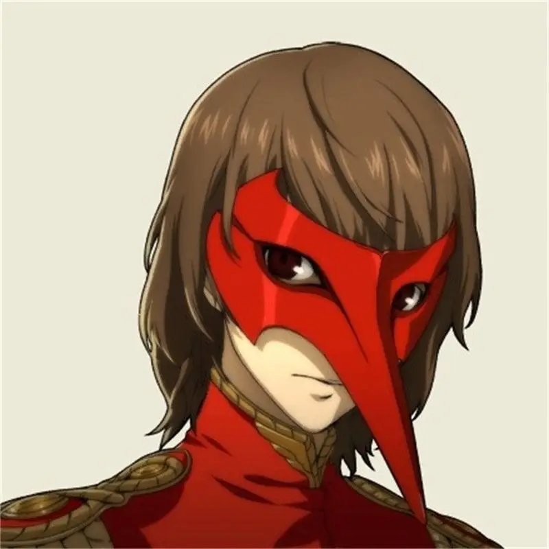 Маска для косплея Takerlama Persona 5 Goro Akechi из эва реквизит вечеринки на хэллоуин маска