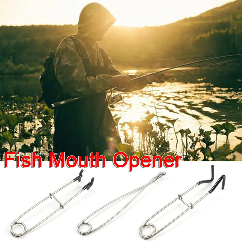 

Fishing Decoupling Portable Fish Mouth Spreader Stainless Steel Fish Jaw Spreader Fish Mouth Opener Tackle Tool