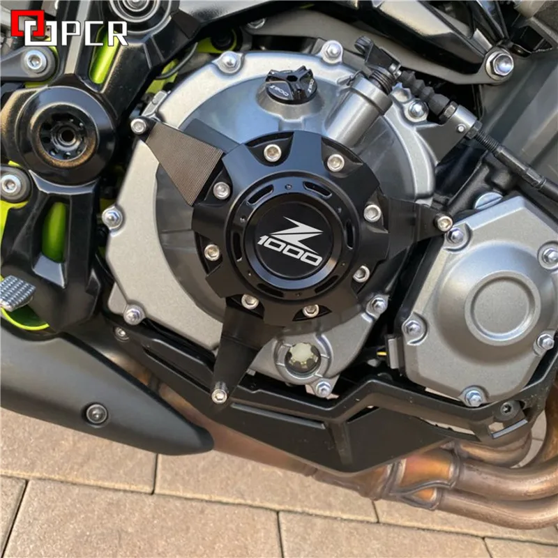 Одна пара ЧПУ алюминия для Kawasaki Z1000 z1000 Z1000SX 2010 2019 2020 Защитная обтекатель двигателя