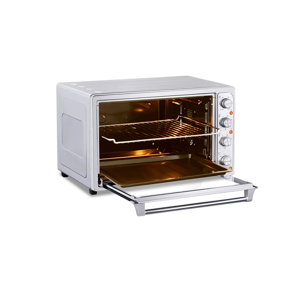 ukoeo hbd 1002 electric oven 100l stainless steel large capacity hotsale commercial oven with 360° grilling fork free global shipping