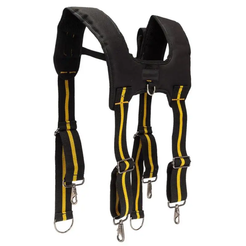 

Heavy Duty Work Tool Suspender H-type Engineering Tool Belt Bag To Lighten Waist Load Safe Multifunctional Tooling Harness Tool