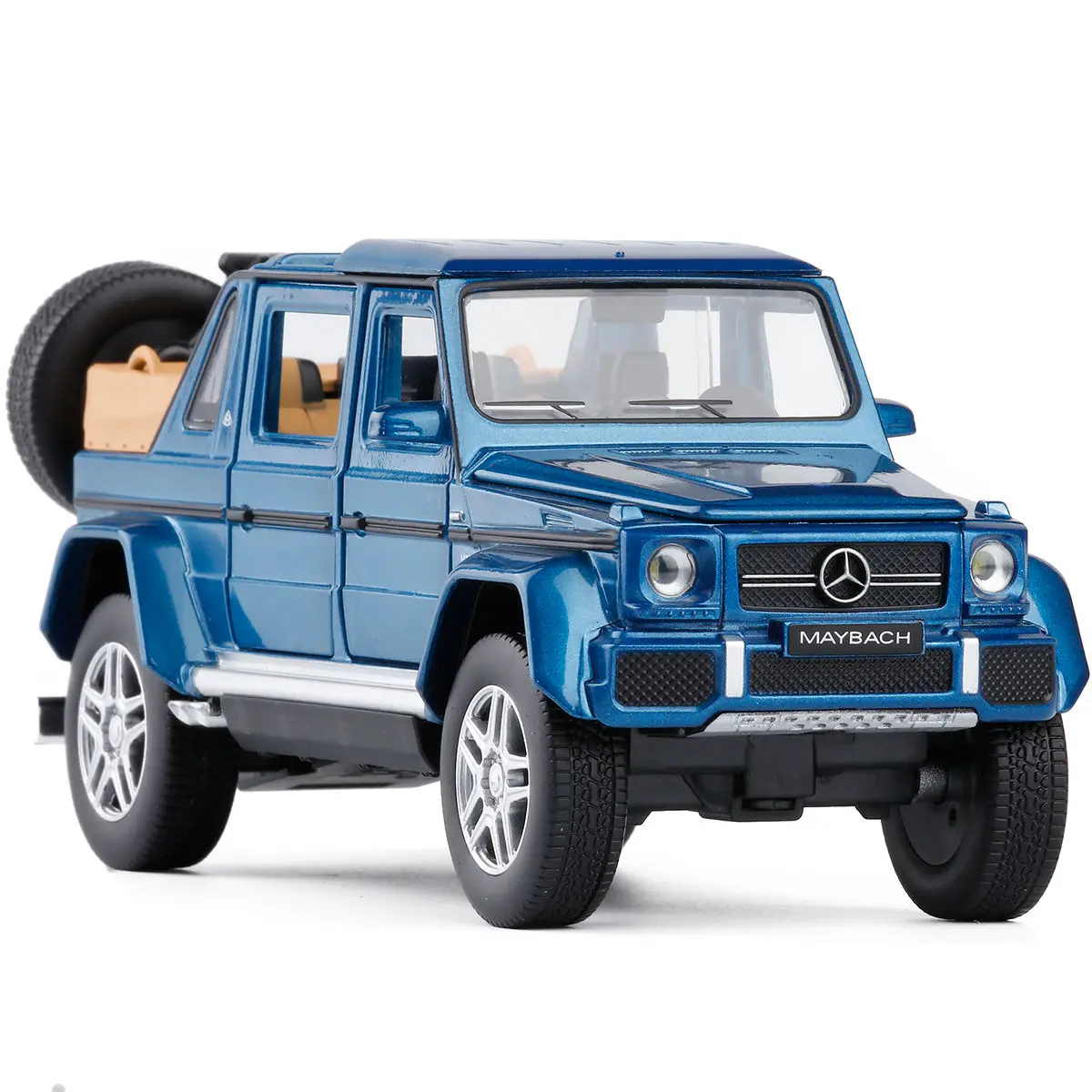 

1:32 Mercedes Benz Maybach G650 Landaulet Licensed Diecast Metal Luxury SUV Off-Road Car Collection Model Toys Vehicle A100