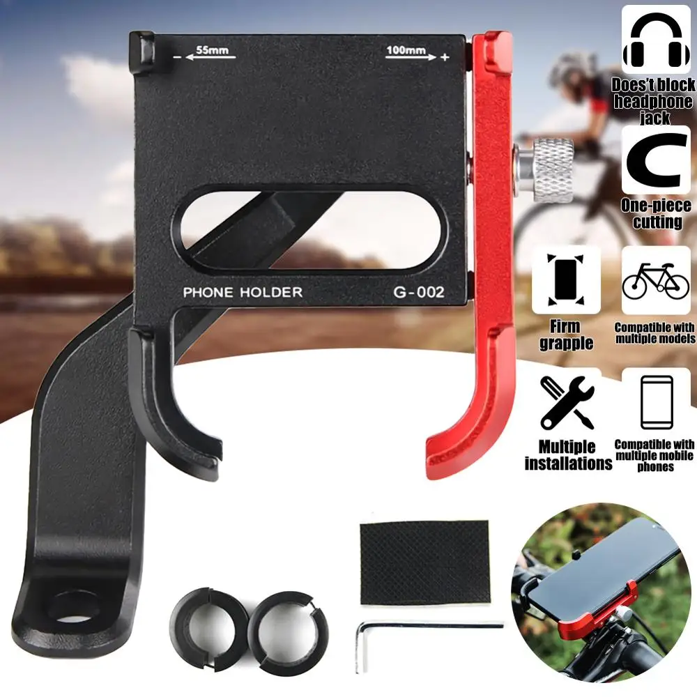 

Phone Holder on Handlebar 360 Rotation Bike and Motorcycle Phone Mount Adjustable Width
