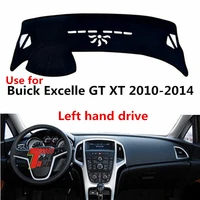 taijs factory casual classic polyester fibre car dashboard cover for buick excelle gt xt2010 2011 2012 2013 2014 left hand drive