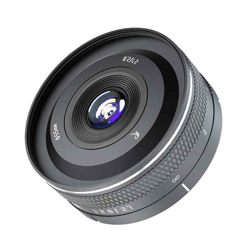 Ультра широкоугольный объектив 27 мм F2.8 с микро обзором terrenhemel Vaste Focus для nikon canon fuji