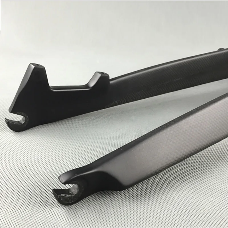 Вилка для горного велосипеда TOSEEK твердая дисковая тормоза из углеродного