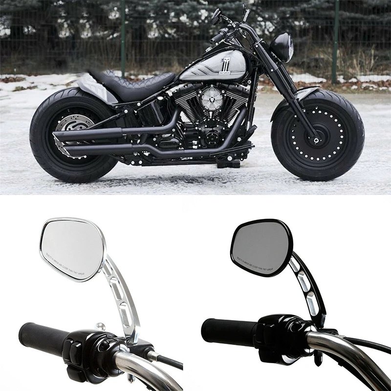 

Боковое зеркало заднего вида для Harley Road King Touring XL 883 Sportster Fatboy Dyna FXDF FLSTF Softail Springer V-ROD мотоцикла
