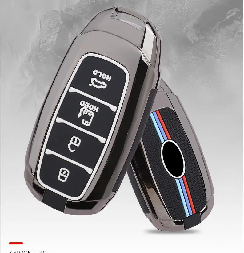 Автомобильные аксессуары чехол для ключа Hyundai KONA KAUAI Solaris Azera Elantra greatig Accent Santa Fe 2017