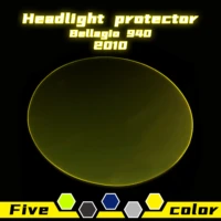 motorist high quality motorbikes abs headlight protector cover screen lens for moto guzzi bellagio 940 2010