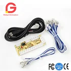 USB-кодировщик для ПК с нулевой задержкой, контроллер, 2-контактный кабель джойстика + Happ Pusb-кабели для кнопок Arcade Happ, комплекты сделай сам, детали для игр Mame