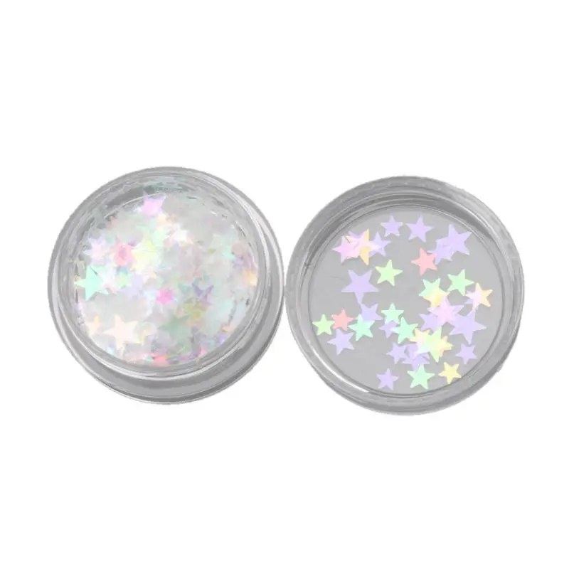 

Heart Star Shape Bright Flake Sequins DIY Resin Fillings Jewelry Making