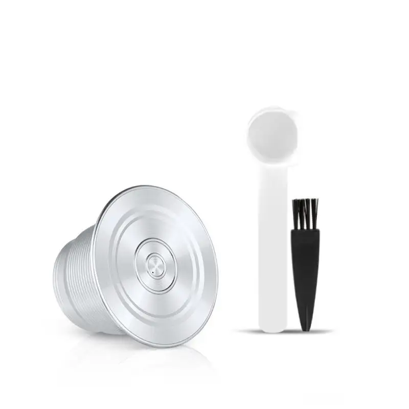 Капсула для кофе Nespresso Nestle многоразовый фильтр из нержавеющей стали с ложкой