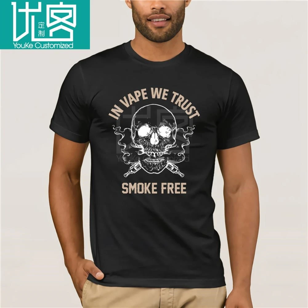 2018 модная Горячая Распродажа в VAPE WE TRUST SKULL VAPING LIFE сок травяной горшок Мужская