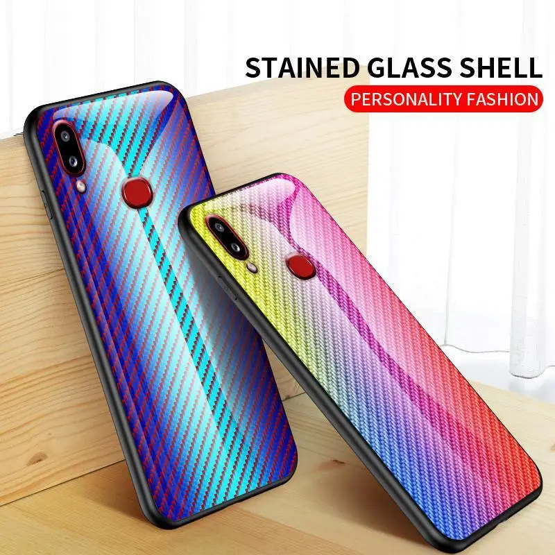 Градиентный чехол для samsung Galaxy A10S A50S M30S A70 A50 Примечание 10 Pro A6 A8 J4 J6 плюс 2018 J3 J5 J7 2017