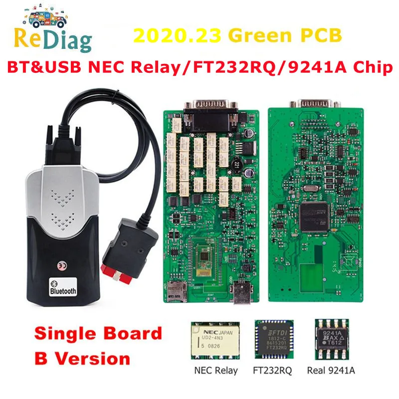 Реле NEC BT 4 0 DS150 TCS Pro V2020.23 плата с одной печатной платой Bluetooth V2017.R3 Бесплатная