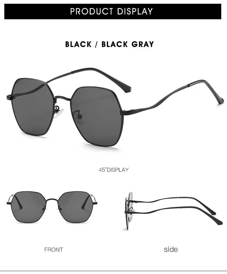 2020 винтажные Роскошные брендовые солнцезащитные очки мужские Квадратные