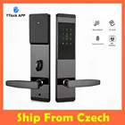 Умный дверной замок TT с приложением, разблокировка по Bluetooth, цифровой замок с паролем для отеля, дверной замок Cerradurac