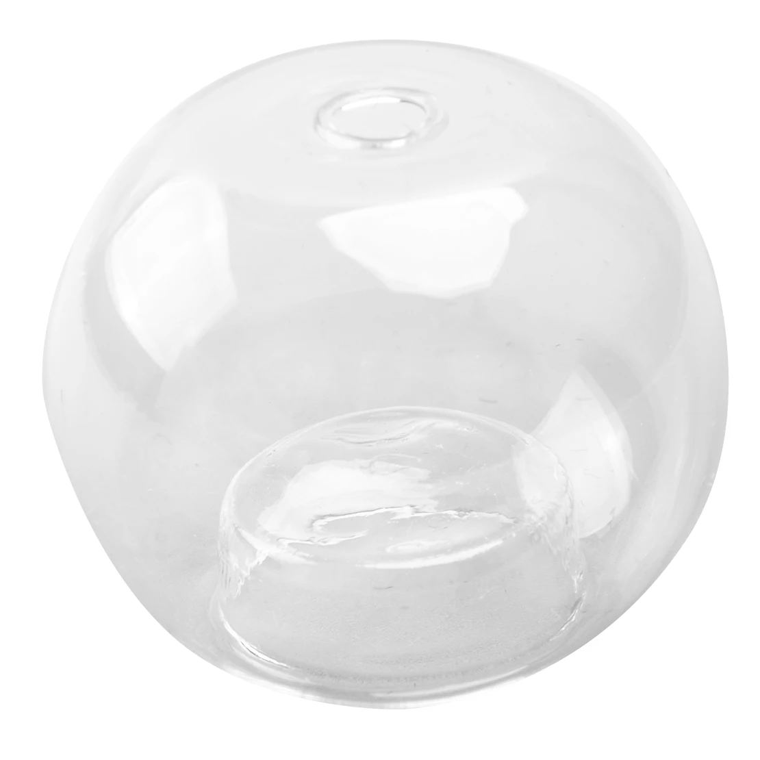 10 шт. 8 см прозрачный Стекло Чай светильник подсвечник мяч Форма Свадебная