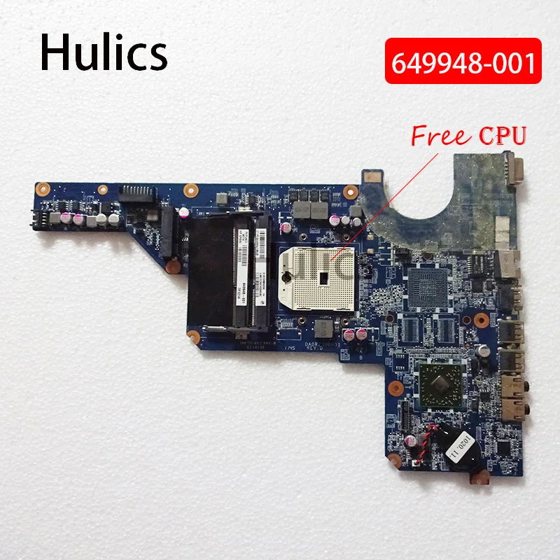 Hulics 649948-001 материнская плата для hp павильон G6 G4 G7 649948 материнская плата DA0R23MB6D1 DA0R23MB6D0 материнская плата для ноутбука