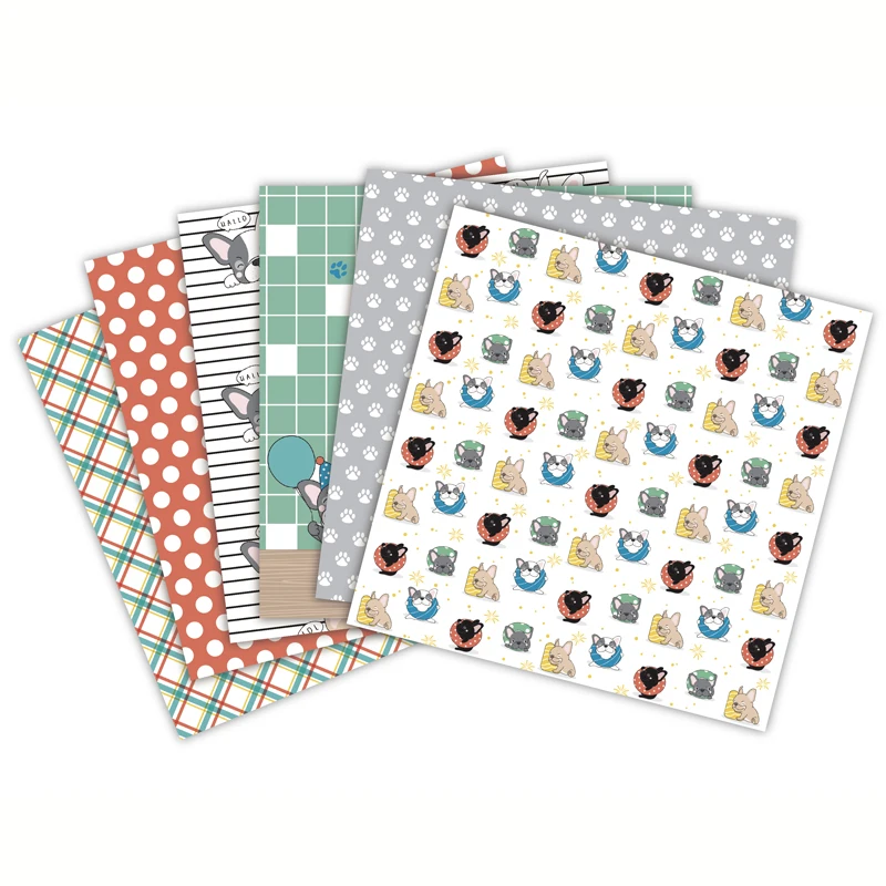 24 листа бумаги 6 &quotx 6&quot хорошего дня креативный узор для скрапбукинга бумажный