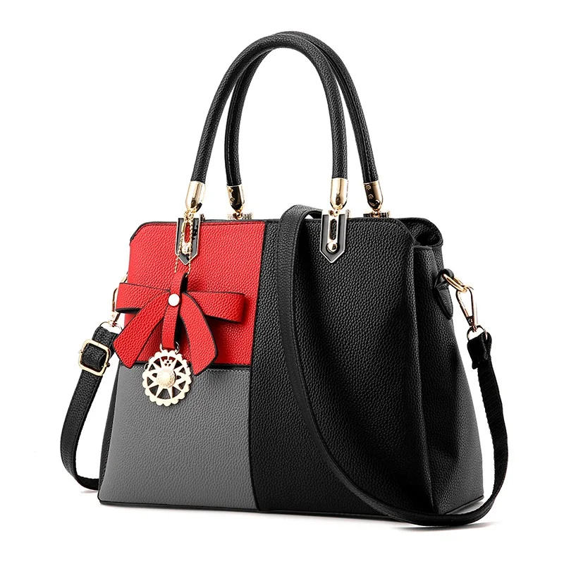 MONNET CAUTHY New Arrival Bags for Women Fashion Office Ladies Handbag Solid Color Black Crossbody Bag
