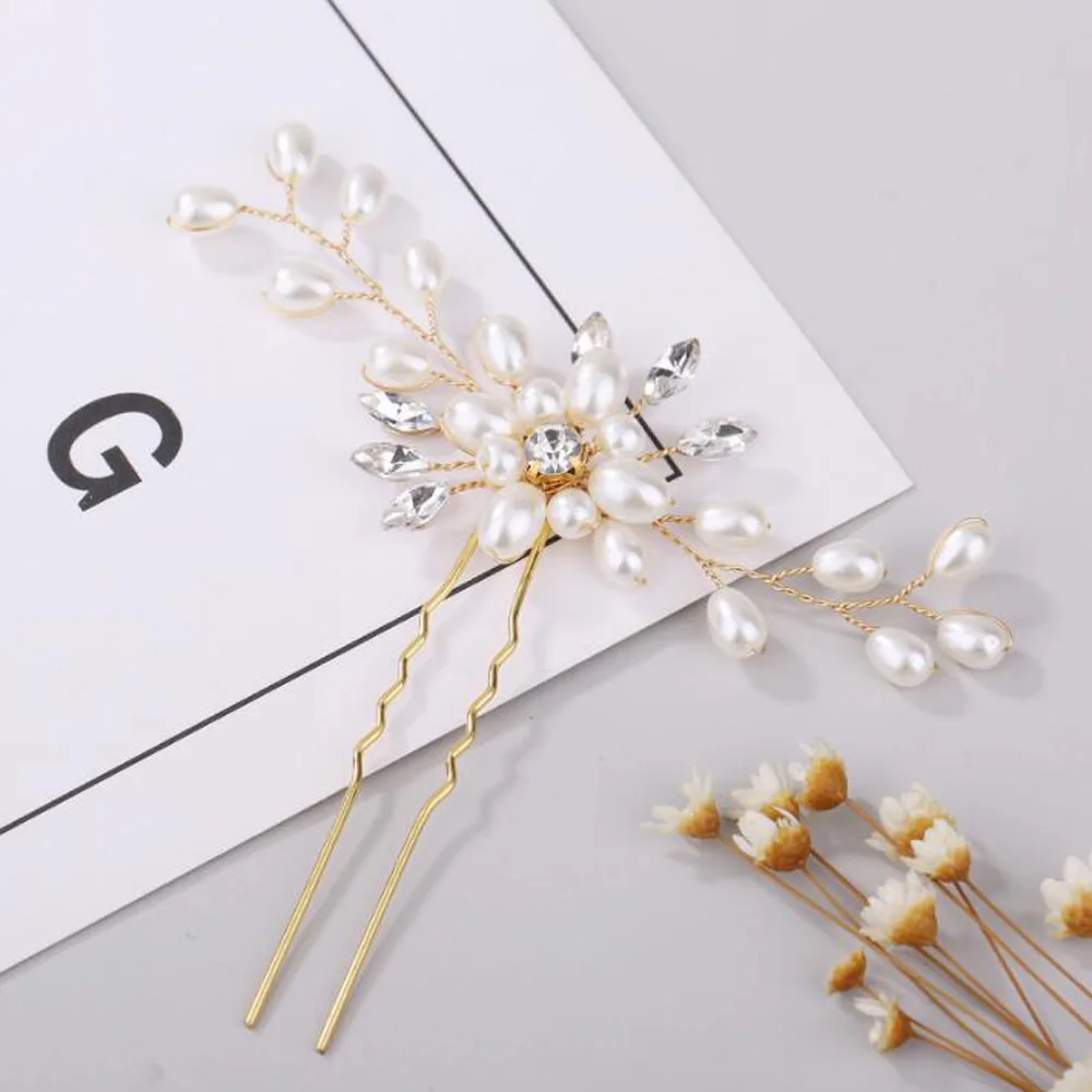 3 шт. женские заколки для волос с кристаллами|Свадебные головные украшения| |