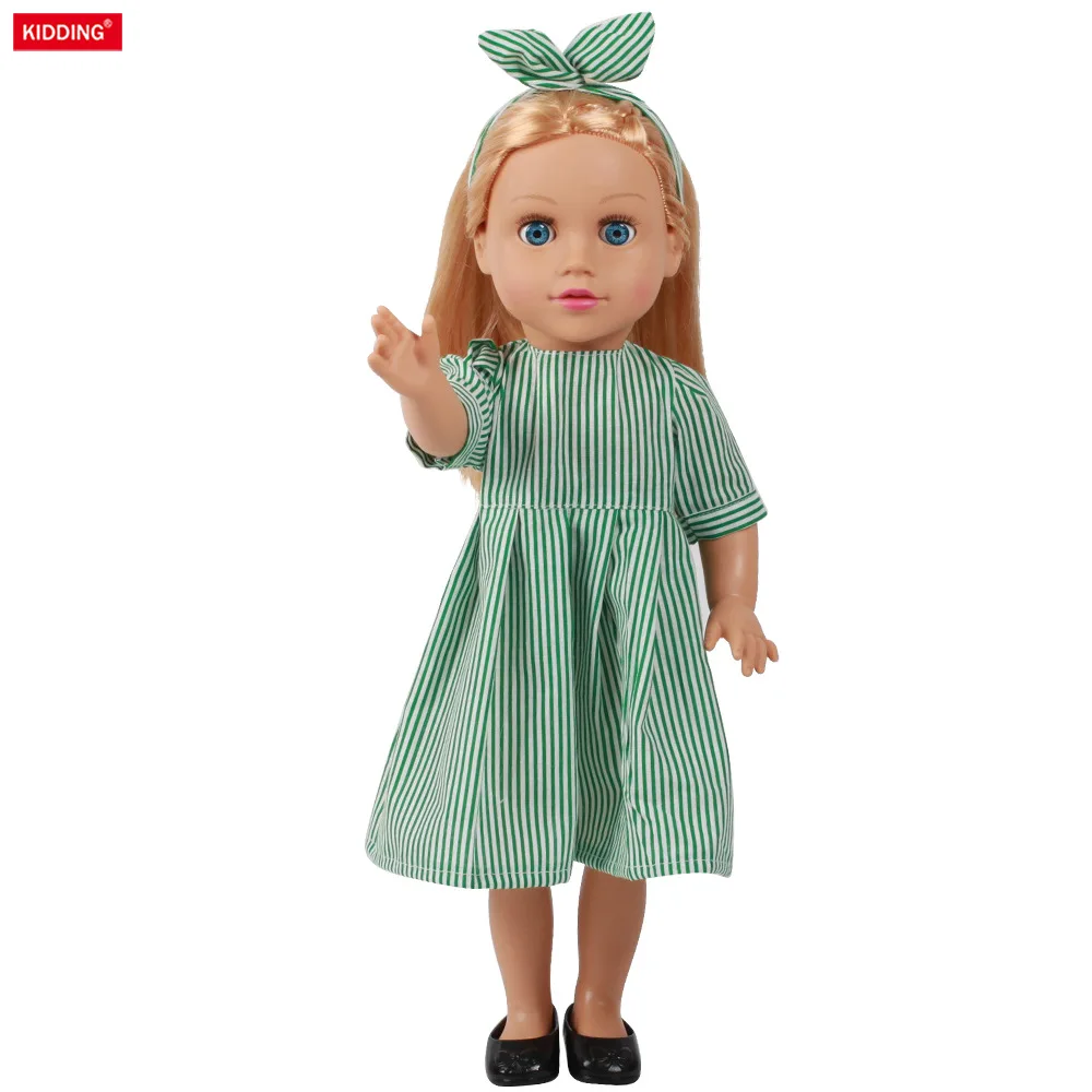 18-дюймовый для комфортного сна игрушки куклы Одежда американская девушка одежда