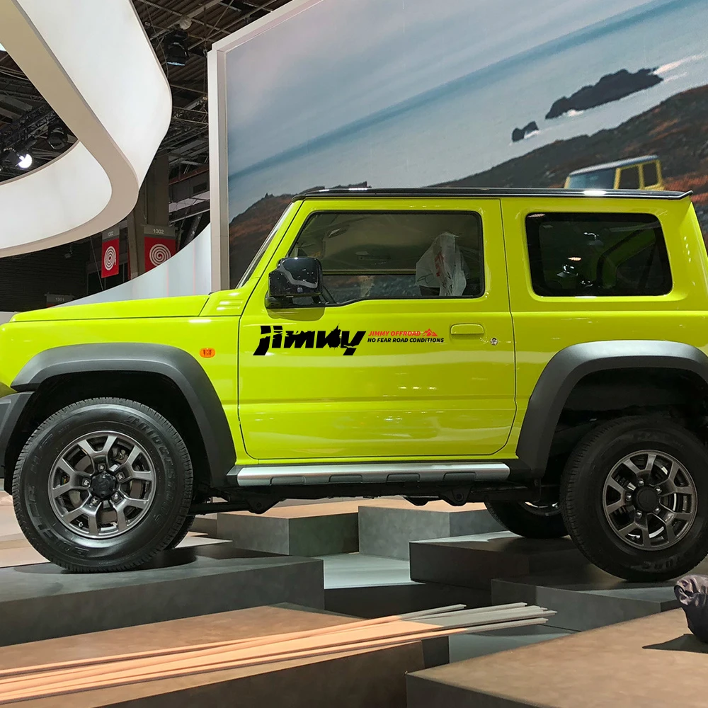 2 шт. для SUZUKI JIMNY автомобильные наклейки виниловой пленки углеродное волокно Авто