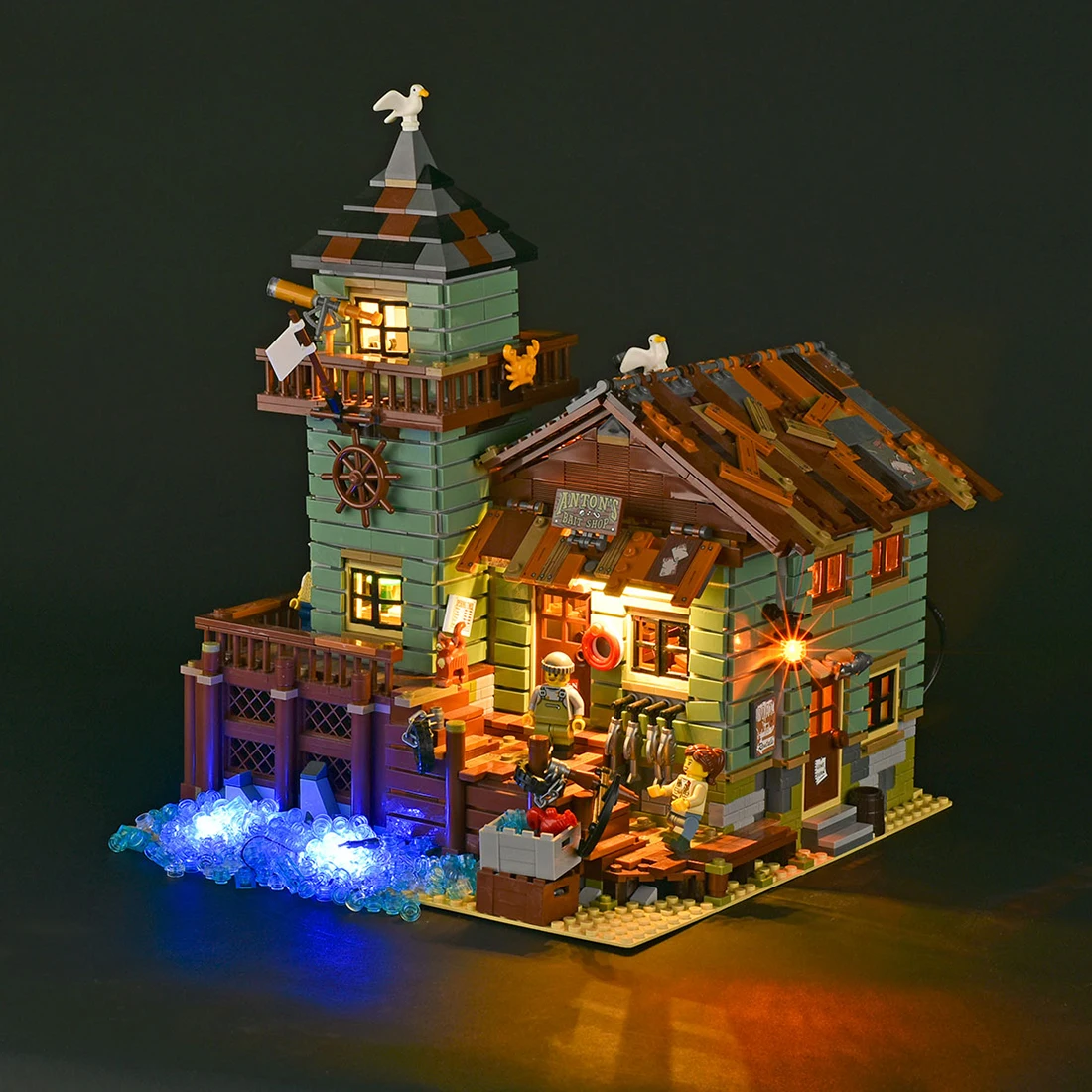 USB Lighting Kit for Fisherman Cottage 21310 (Only LED Light No Block Kit) | Игрушки и хобби