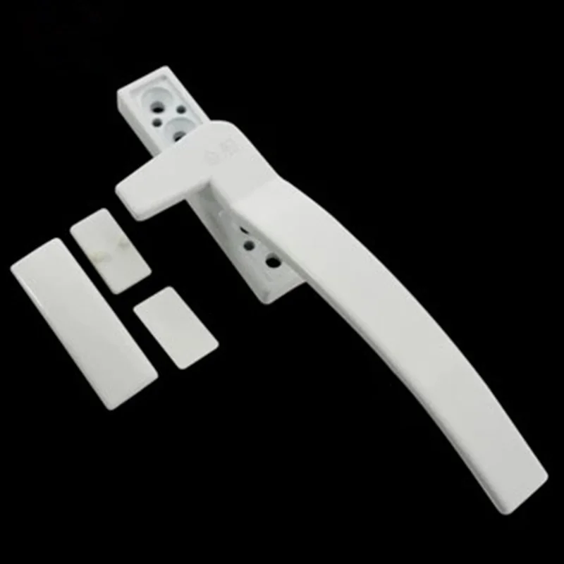 

Thickened plastic steel door and window handle with lock For Double Glazing Aluminum alloy door handle window handle latch locks