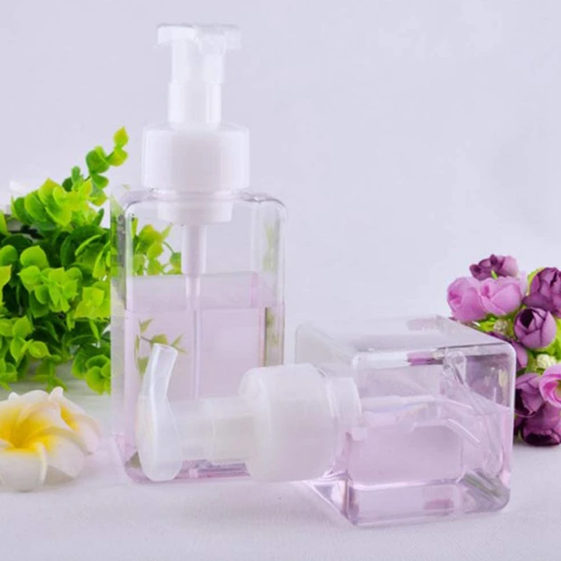 

4 Pieces 250Ml Foam Soap Dispenser Manual Soap Dispenser Refillable Pump Soap Dispenser Hand Soap for Bathroom