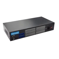 excelltel hotsales business pabx tp848 848 rack mountable telephone switch easy wiring pbx system