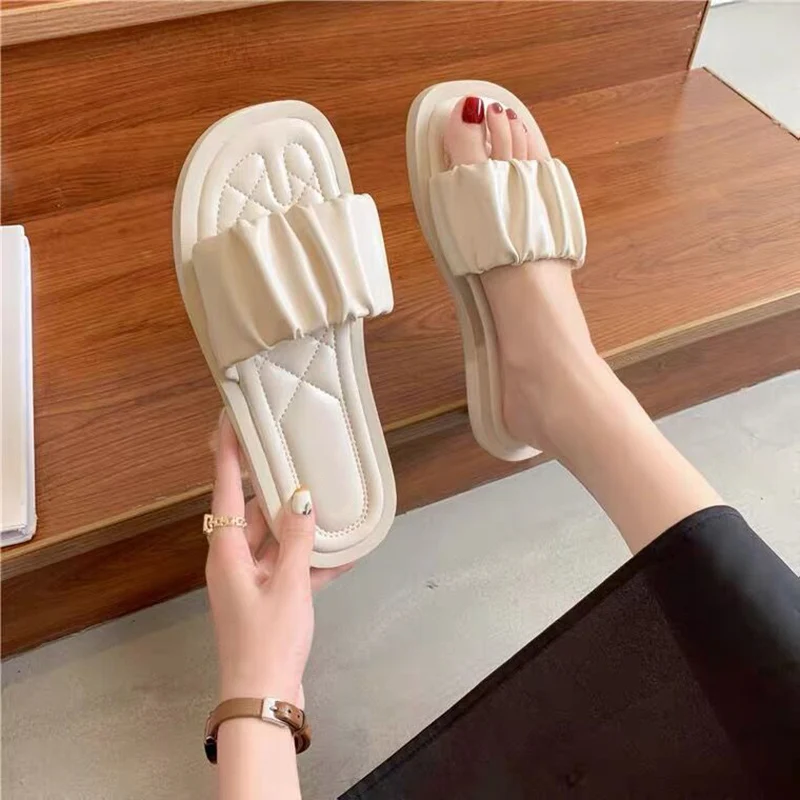 

XZ0021 Summer Women Indoor Slippers Floor Flat Shoes Indoor Eva Flip Flops Female Non-slip Home Slippers Zapatillas De Hombre