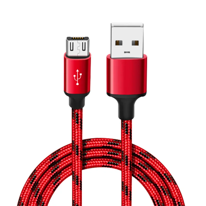 USB Micro кабель 5 м нейлоновый Плетеный Usb для Xiaomi Mi9 Mi8 huawei V20 Nova4 samsung Redmi Note OPPO Vivo