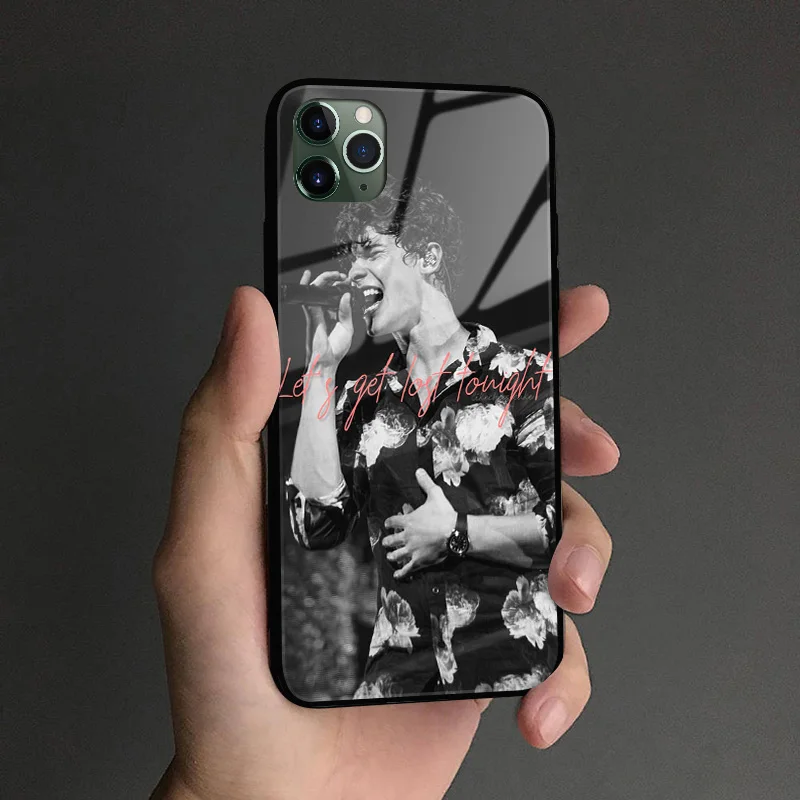 Shawn Mendes Coque Мягкий силиконовый чехол для телефона из закаленного стекла Apple iPhone 6