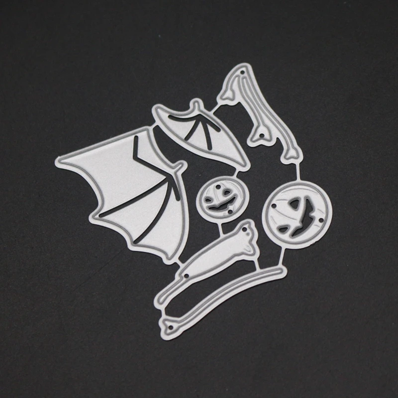 Металлические Вырубные штампы YINISE для искусственных тыкв летучей мыши рельефный