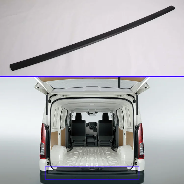 Для Toyota HiAce шестое поколение (H300) 2019 2020 пластиковый задний бампер Защита оконный