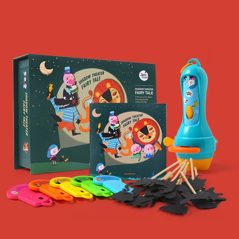 

Kids Storybook Torch Multifunction Night Light Baby Sleep Educational Toys HD Image Projection Flashlight Toy Cute Starry Light