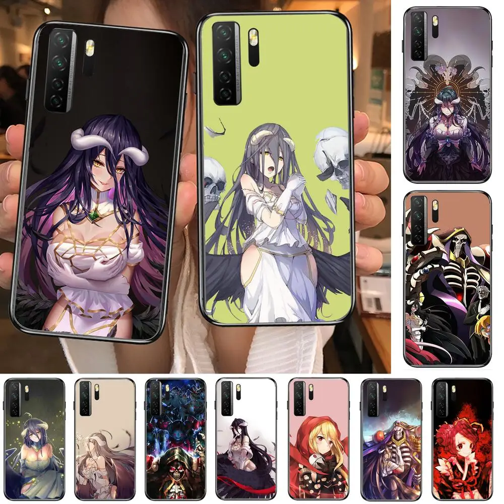 

overlord anime Black Soft Cover The Pooh For Huawei Nova 8 7 6 SE 5T 7i 5i 5Z 5 4 4E 3 3i 3E 2i Pro Phone Case cases