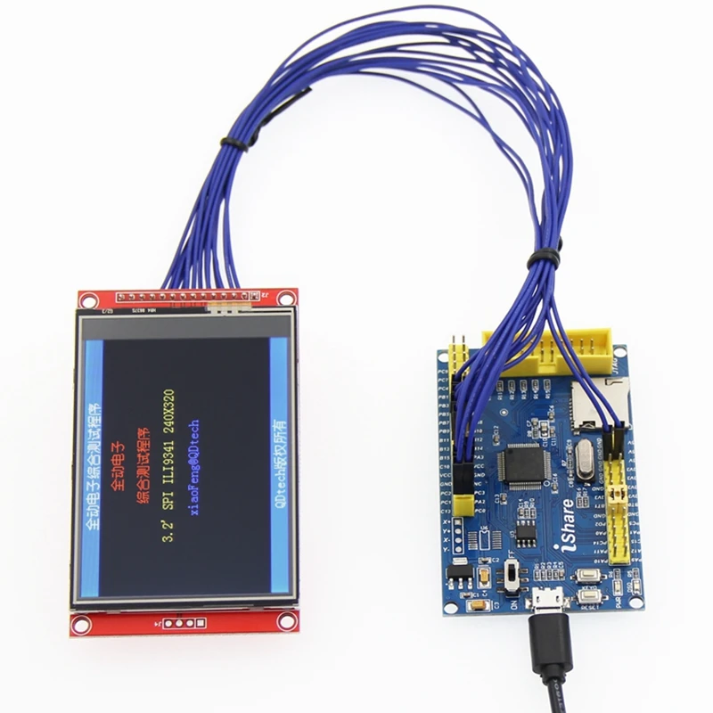 3 2 дюймов 320x240 MCU SPI серийный TFT ЖК-модуль дисплей экран с пресс-панелью встроенный